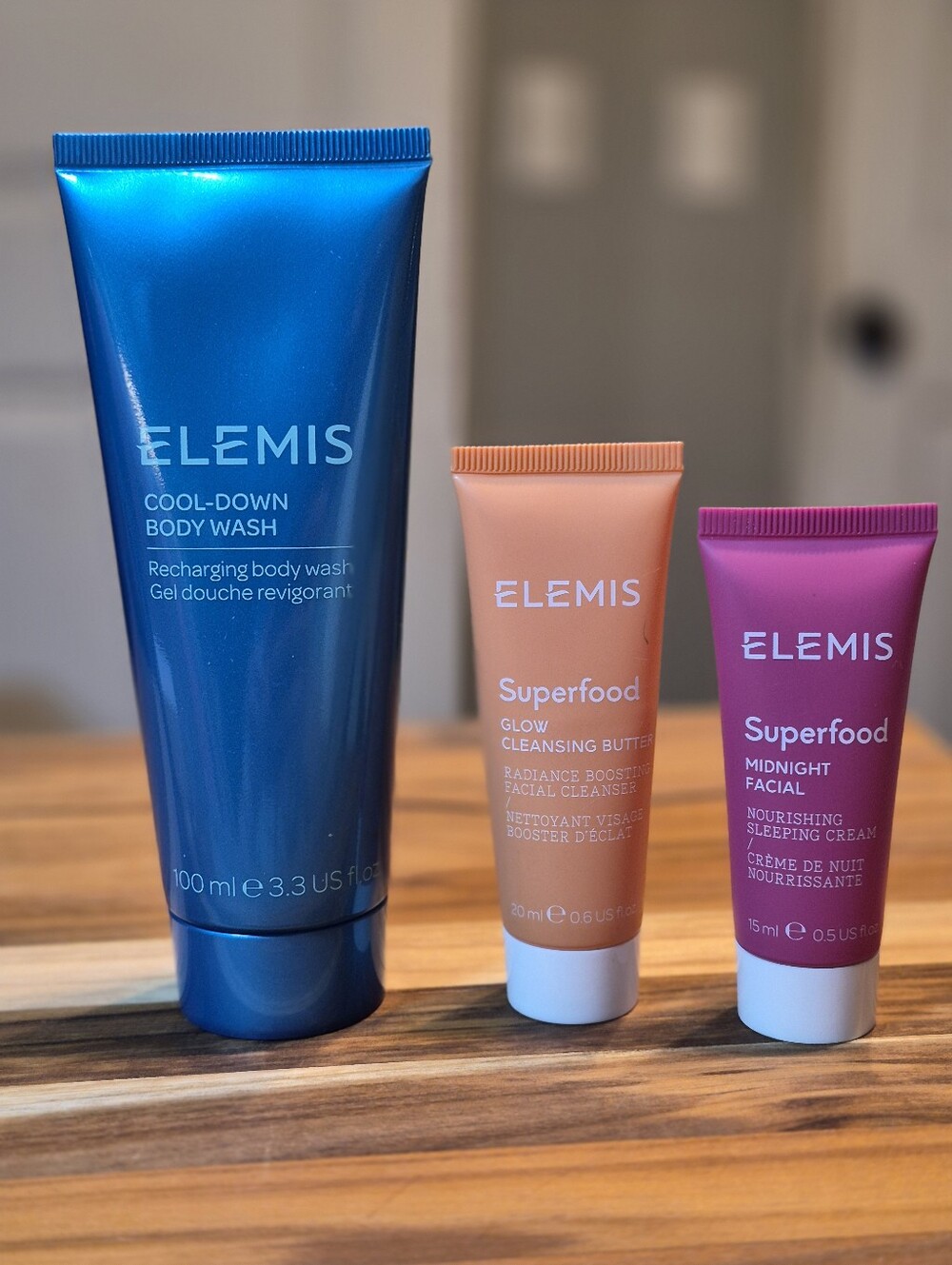 5-Piece ELEMIS Try Me Body & Skincare Set, Travel Sizes, New - Picture 2 of 5